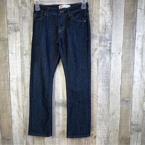 Levi’s 511 Slim Size 14 Reg W27 x L27 Straight Leg Dark Blue Denim Jeans